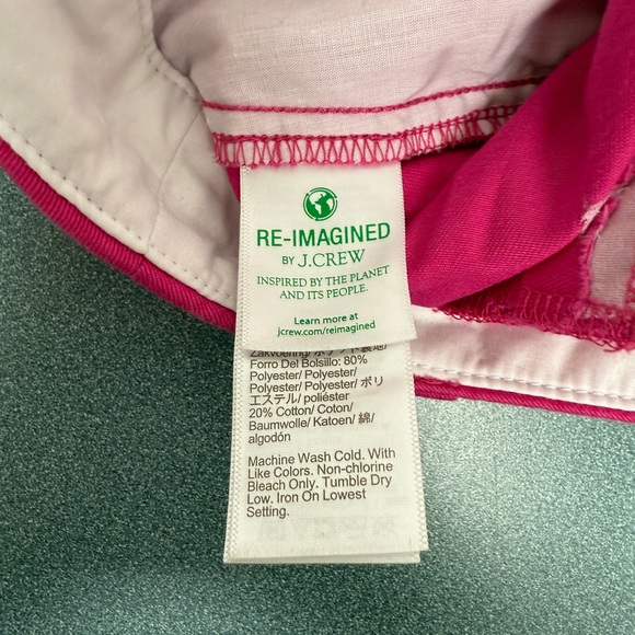 J. Crew Chino Shorts Women's 6 Hot Pink - Picture 3 of 8